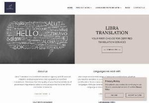 Libra Translation - Translation services in 70+ language combinations based in Liverpool, UK.