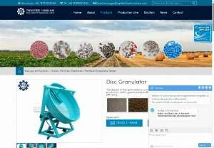 Screenshot of Disc Pan Granulator