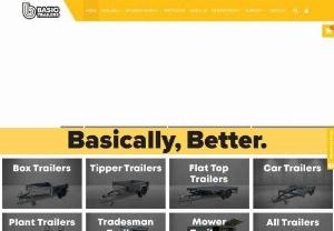 Basic Trailers - At Basic Trailers, we have made it a priority to use only 100% Australian steel in all of our trailers, and to work with local component manufacturers and suppliers