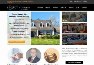 Legacy Auction Group - Legacy Auction Group in Kansas City serves the Kansas City Metro area and Beyond with Unparalleled,  Professional Auction and Estate Services. We offer estate sales,  real estate and auction services for estates,  charities,  business liquidations,  equipment and more.