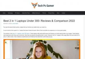best detachable laptops under 300 - The headway of innovation has made our lives a lot simpler than any time in recent memory. Numerous new electronic gadgets are presented for the simplicity and solace of everybody. The advanced mobile phones, workstations, tablets, and so on has become a piece of human\'s life. There are different brands that produces great PCs. We realize that PCs are the most basic home, office, and school gadget. A few undertakings can be performed on the PC. Be that as it may, the vast majority of the...
