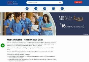 MBBS in Russia, Study MBBS in Russia, Admission in Top gov. Medical College in russia - Russia has subsidized education, bringing down the cost MBBS in Russia fees. Study MBBS in Russia to fulfill your dreams! Get information here about Russia medical college, MBBS in Russia fee structure, Eligibility criteria, hostel facilities, etc. Choose the best and MCI approved Russia Medical University, and study in your budget.