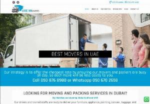 UAE Movers - Started with a humble beginning, we are dedicated to provide services in the most reasonable price. No fancy branded company trucks, no fancy advertisement, no well-designed company clothes or pants. We believe to spend less in anything that has nothing to do with your moving, you shouldnt need to pay for us to look nice. We believe service and safety (of our staffs and of your valuables) are the most important.