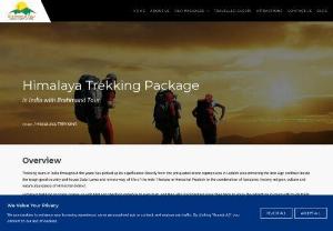 Himalaya Trekking Package - Adventure Himalaya Trekking Package is run and managed by young energetic team of travel professionals tour leaders who have many years of experience in inbound and outbound Eco tourism.