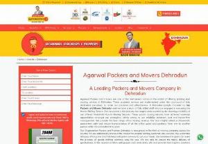 Agarwal Packers and Movers Dehradun - Agarwal Packers and Movers is a leading packers and movers company in Dehradun. We provide household shifting services as well as Corporate relocation services.