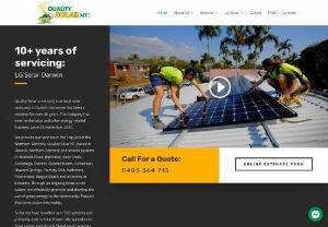 Invest in solar energy with the Quality Solar NT in Darwin!!! - Quality Solar NT is the Darwin-based company that  provides you solar panel system for your home or business. Quality solar NT  provides all products of the solar panels which are available in high quality. Installation of solar panels is not easy if you have not enough experience, but, Quality Solar NT has a skilled and dedicated team that has years of experience in the solar installation.