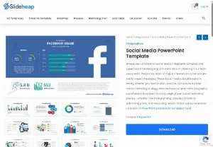 Screenshot of Social Media Infographic Templates