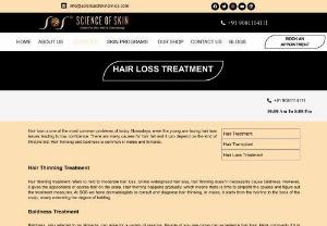 Best Hair Loss Treatment In Hyderabad - Hair loss is seen in all the age groups in these days. Hair loss is also known as Alopecia. At SOS hair loss treatment can be done permanently. Whatever the causes might be  Some of them are stress, pollution, diet changes, vitamin deficiency, thyroid. Hair loss can be treated permanently at SOS.