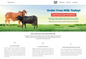 Get High Quality Desi Cow Milk in Delhi NCR at Best Price - At Doodhvale, we provide fully tested and pure quality cow milk with other dairy products at the best price in Delhi NCR.  Free Home Delivery Available! 10000+ Happy Customers! No Antibiotics and Additives!