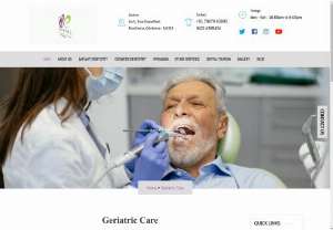 Best Geriatric dental care clinic in Coimbatore - Geriatric Care in Coimbatore-Geriatric dental clinic is specially for elder\'s who affected from dental problem\'s.We provide the best geriatric dentistry  services in Coimbatore.