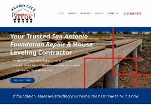 Foundation Repair San Antonio - With over 30 years of experience, the professional foundation repair contractors at Alamo City Foundation Repair offer high quality work at competitive prices.