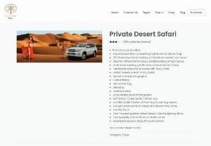 private desert safari - If you are all set to visit Dubai then you can catch our amazing deals which offer you safety and entertainment, so that you could enjoy your trip in your full spirit. Hopefully, you are getting in touch with our wonderful deals.