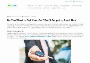 Do You Want to Sell Your Car? Dont Forget to Read This! - If you are looking to upgrade to a new car model and sell your old car for the best price, contact us. We buy cars in San Francisco & Oakland from users looking to grab the best deal.