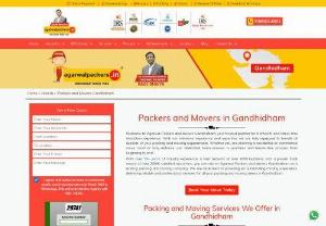 Packers and Movers Gandhidham | Movers and Packers Gandhidham - The Agarwal Packers and Movers is a comprehensive top Packers Movers Gandhidham, we provide all necessary services that go hand-in-hand with any Best Packers and Movers. Agarwal Movers and packers Gandhidham offer secure and reliable storage facility for short and long term storage along with handyman services aimed at making your move as care-free, smooth and pleasant as highly possible.