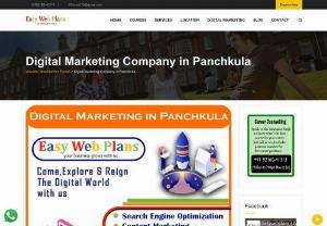 Digital Marketing Company in Panchkula - With the best services of Digital Marketing Company in Panchkula, there can be an increase in the growth of your business. Avail the best of services now at reasonable rates.
