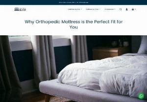 Orthopedic Mattress is the perfect fit for you - Orthopedic mattress is the best mattress for a good sleep and it will help for Improved your posture, relief physical pain and its durability extend years longer
