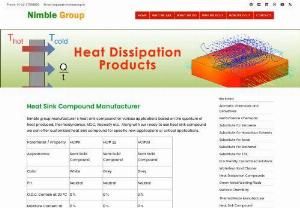 heat sink compound manufacturer. heat sink compound for various applications based on the quantum of heat produced, thermodynamics, MOC, Viscosity.  specialty heat sink compound for various applications based on amount of heat generated in the system. - we are heat sink compound manufacturer, supplier and exporter in india.