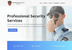 Uniform Security Services | Integrated Facility Management | Security Guard Certification - USF is a licensed company which provides solution for integrated services in the area of security services, executive protection, Integrated facility management & Manpower sourcing.