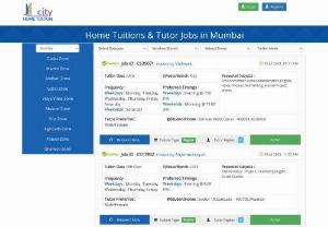 Home Tutor Jobs in Mumbai - Find verified Home Tuition Jobs in Mumbai. Get Part time Tuition jobs in Mumbai nearby locations for Home Tutor Jobs in Mumbai