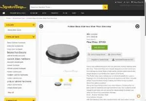 Screenshot of Rubber Base SS Nonfixed Floor Mount Doorstop