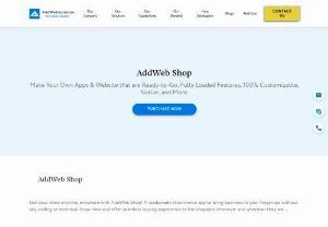 Build App for Your eCommerce Store on Android & iOS - Convert the Woocommerce store into a mobile app using AddWeb Shop. A prebuilt solution to build Woocommerce mobile apps on iOS & Android platforms.