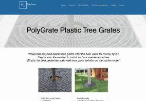 PolyGrate Tree Grates - PolyGrate recycled plastic tree grates offer the best value for money by far!
They\'re also the easiest to install and are maintenance-free.
Simply the best pedestrian side-walk tree grate solution on the market today