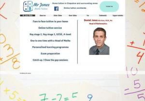Mr Jones Maths - Online maths tuition with an experienced teacher of Mathematics.