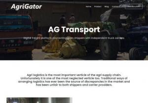 AG Transport - Agri Transport & Logistics Company In India - India\'s first managed marketpace in agri logistics. AG Transport brings the shippers of grain and the carrier providers on a single platform. AG shippers can now get optimised and on-time logistics at best prices from a reliable network of logistic providers.