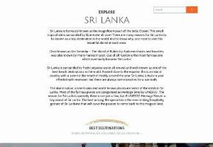 Best Tours & Travels Agency in Srilanka - Solo Srilankan is one of the Best Tours & travels agency in Srilanka, We offer exciting Tour and Holiday Packages where your contemporary travel needs are given with realistic tour itinerary.