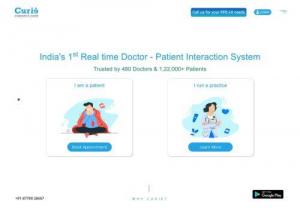 A Dental Care Network in Chennai and Bangalore - Adding more dentists and serving new patients everyday
Curie is a modern dental software platform connecting the doctor, nurse, patient & other dental ecosystem players