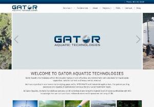 Gator Aquatic Technologies - Dewatering, Contaminant Removal and Algae Abatement - At Gator Aquatic Tech, We Provide Expert Sediment Dewatering, Soluble Heavy Metal Extractions, Aquatic Nutrient Removal, Automated Dosing Systems and More.