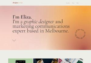 Eliza Jane Design - Eliza is a graphic designer based in Australia. She specializes in print design, branding and digital marketing. graphic design, print design, integrated designer, designer melbourne,