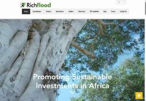 Richflood Environmental and Social Safeguards Consultants - Richflood offers environmental consulting services for investment projects in African countries, including Environmental and Social Impact Assessments ESIA, Environmental and Social Management Framework ESMF, and Resettlement Planning RAP.