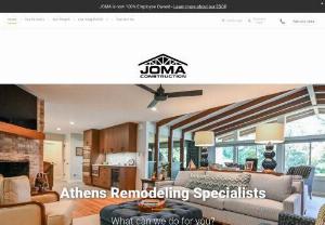 JOMA Construction - Since 2005, JOMA Construction has specialized in residential remodeling, custom homes and commercial properties in Athens, GA and surrounding areas. || Address: 344 Moose Club Dr, Athens, GA 30606, USA
|| Phone: 706-372-1052