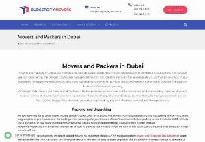 Movers and packers Dubai - BUDGET CITY MOVERS is the professional movers and packers Dubai Company that give relocation service to another area or city. We have ships, planes, big trucks, and a small van to move to new locations or countries.  We offer free estimates and quotes, best cost planning, and work, and you can ask about any hidden costs and surplus charges. We provide house movers, office movers, furniture shifting or installation, villa movers, loading and unloading, and warehousing and storage facilities. We..