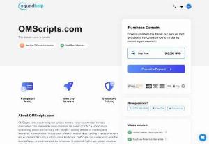 OMScriptscom - You can buy and sell sheet music, scripts, plays, musicals and musical exercises on omscriptscom