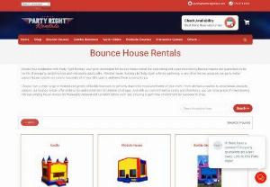 Bounce house - Get America\'s favorite event attraction and add some bouncing fun to your celebration. All of our bounce house rentals are manufactured from \