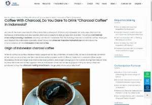 Coffee with charcoal, do you dare to drink \