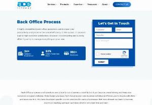 Back Office Support Services | Back Office Solutions Provider - We offer solutions for Back Office Support such as Inventory/Workflow Management, Customer Services, Finance, Accounting, Team Operations & Analytic Report.