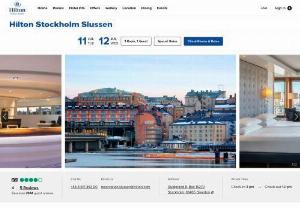 Hilton Stockholm Slussen - Welcome to the Hilton Stockholm Slussen, conveniently located only 40 km from Arlanda International Airport, a short train ride to the new Friends Arena and within walking distance to many of Stockholm\'s main tourist attractions. Explore Swedens capital and stroll around chic Swedish design shops and admire the beautiful Riddarfjarden waterfront, lined with colorful 17th Century houses. Visit the historic Old Town and discover age-old cobbled alleyways, restaurants, shops and fascinating...