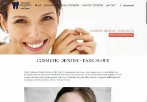 Screenshot of Cosmetic Dentist Park Slope