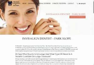 Screenshot of Invisalign in Park Slope, Brooklyn