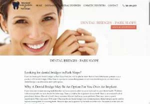 Screenshot of Dental Bridges Park Slope