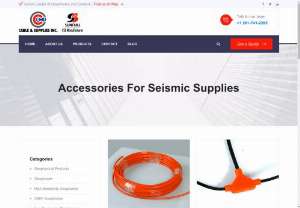 Seismic Geophones Houston TX - Shop the best low-frequency, high-sensitivity Seismic Geophones in Cable and Supplies Inc. Enjoy the flexibility of Seismic Geophones with Cable and Supplies Inc.