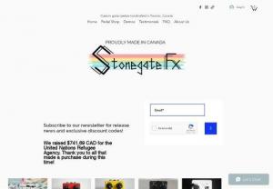StonegateFx - At StonegateFx we build custom guitar pedals suited to the musicians needs. Our main goal is to inspire music and creativity. Guitar Pedals, guitar, stompboxes, fuzz pedal, pedal repair, toronto