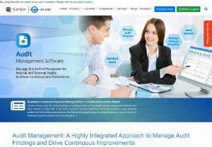 Audit Management Software Systems - Qualityze Audit Management Software Systems is a highly configured, most affordable and easy-to-use quality management software solution specifically designed for Audit finding.