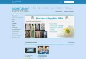 Mortuary Supplies USA - Mortuary Supplies USA is a reliable company in the field of the death care industry offering a broad range of products. The company has been a top supplier to the death care industry for over 15 years. The entity is known for its high-quality products, excellent customer services, and competitive pricing.The mortuary supplier provides a wide range of funeral home supplies including disposable body bags, mortuary garments,  embalming chemicals, and many other products at economical prices.