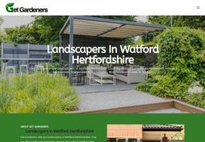 Landscapers in Watford - Get Gardeners are Landscapers in Watford Hertfordshire offering Garden Design Garden Landscaping and Garden Maintenance.