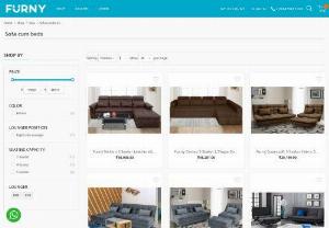 Get the Best Quality Sofa Cum Bed Online in India - We are the biggest online sofa store in India. Buy the best Quality single sofa cum bed, single cum double bed which makes you feel comfortable and relaxed. You�ll be getting your products directly from the manufacturer. Visit our website to know more about our designer sofas.