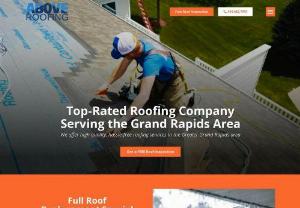 Above Roofing - It is overwhelming when your roof is leaking. Whether you need a roof repair from storm damage,  a new skylight,  attic insulation,  gutters or a full roof replacement,  we'll show you what makes us a better breed of Grand Rapids roofing contractor. || Address: 1731 Dewent Dr,  Suite A,  Jenison,  MI 49428,  USA || Phone: 616-662-7663